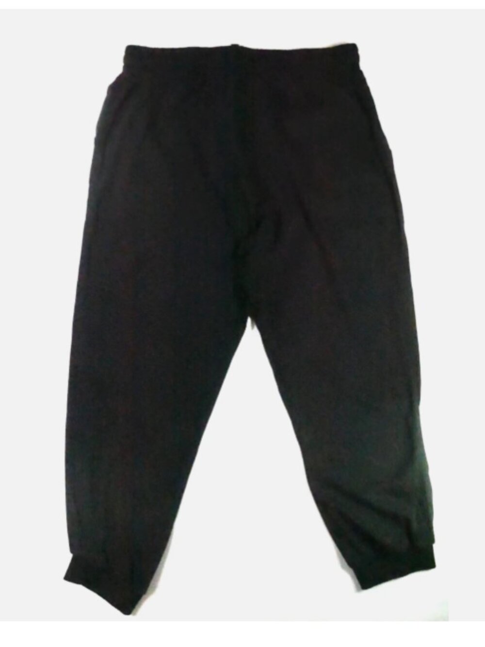 NEW Splendid Black Lightweight Jogger Pants Sz L Woven Casual Pockets Drawstring